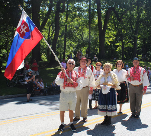 Slovak Garden in the Parade of Flags